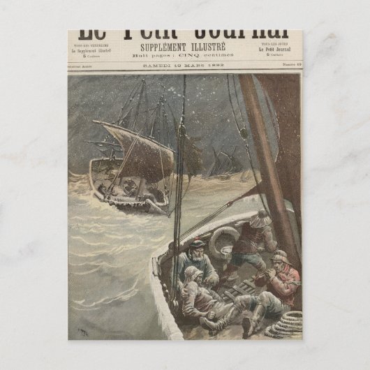 Neufundland Fishermen Postkarte (Vorderseite)