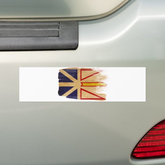 Neufundland-Flagge Autoaufkleber (Auf Auto)