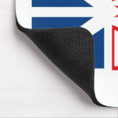 Neufundland-Flagge Mousepad (Ecke)