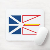Neufundland-Flagge Mousepad (Mit Mouse)