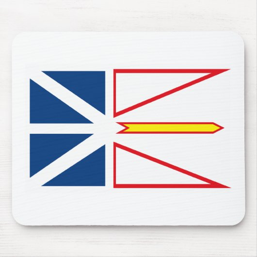 Neufundland-Flagge Mousepad (Vorne)