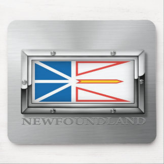 Neufundland-Flagge (Stahl) Mousepad