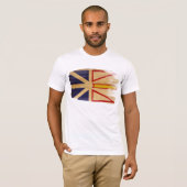 Neufundland-Flaggen-T - Shirt (Vorne ganz)