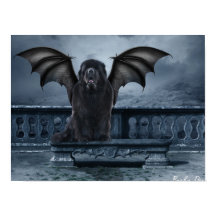 Neufundland Gargoyle Poster