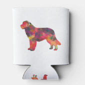 Neufundland Geo Silhouette Multi Dosenkühler (Rückseite)