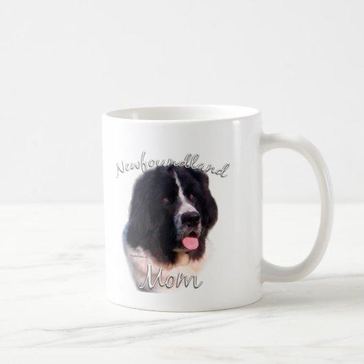 Neufundland (Grundland) Mama 2 Kaffeetasse (Rechts)