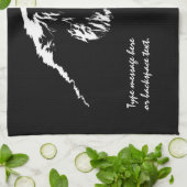 Neufundland Handtuch Personalisiert Dog Teetuch (Gefaltet)