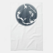 Neufundland Handtuch Personalisiert Dog Teetuch (Vertikal)