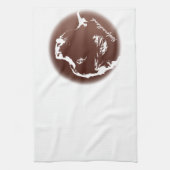 Neufundland Handtuch Personalisiert Dog Teetuch (Vertikal)