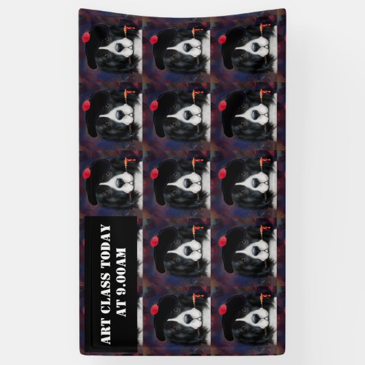 Neufundland-Hund Banner (Vertikal)