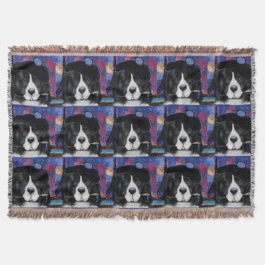 Neufundland-Hund Decke (Vorderseite)