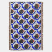 Neufundland-Hund Decke (Vorderseite Vertikal)