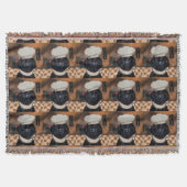 Neufundland-Hund Decke (Vorderseite)