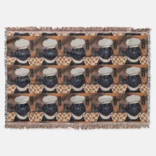 Neufundland-Hund Decke (Vorderseite)