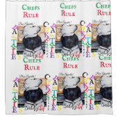 Neufundland-Hund Duschvorhang (Vorderseite)