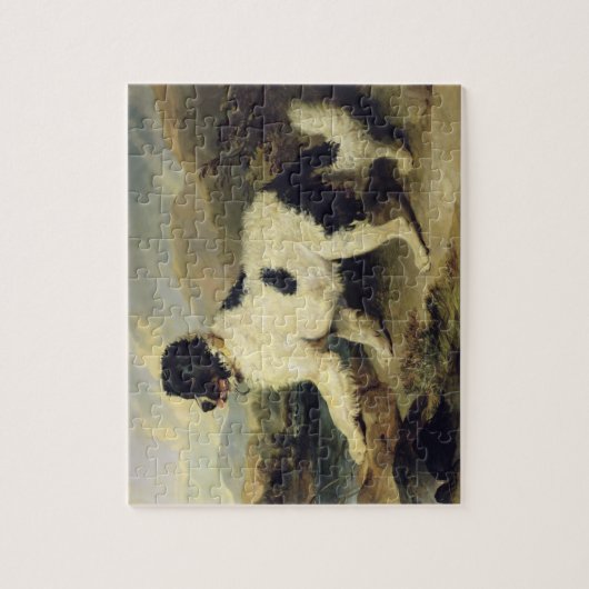 Neufundland Hund genannt Lion, 1824 (Öl auf Leinwa Puzzle (Vertikal)