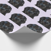 Neufundland-Hund Geschenkpapier (Ecke)