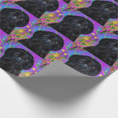 Neufundland-Hund Geschenkpapier (Ecke)