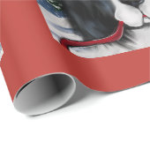 Neufundland-Hund Geschenkpapier (Rolleneckpunkt)