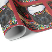 Neufundland-Hund Geschenkpapier (Rolleneckpunkt)