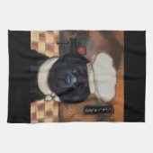 Neufundland-Hund Geschirrtuch (Horizontal)