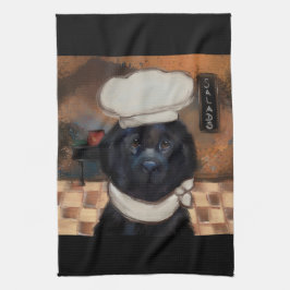 Neufundland-Hund Geschirrtuch