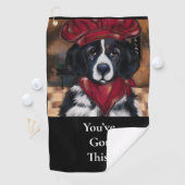 Neufundland-Hund Golfhandtuch (Insitu)