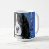 Neufundland-Hund Kaffeetasse (VorderseiteRechts)