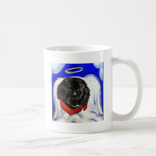 Neufundland-Hund Kaffeetasse (Rechts)