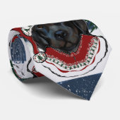 Neufundland-Hund Krawatte (Gerollt)