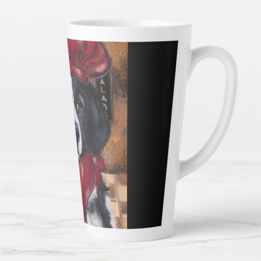 Neufundland-Hund Milchtasse (Rechts)