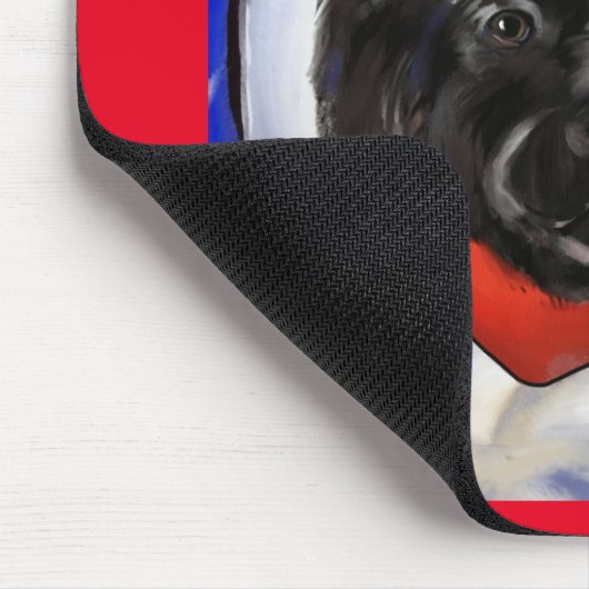 Neufundland-Hund Mousepad (Ecke)