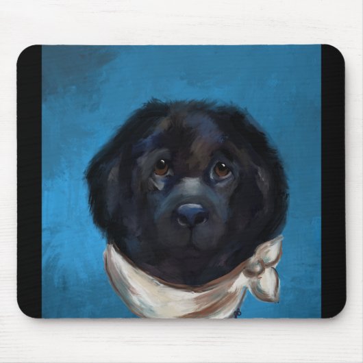 Neufundland-Hund Mousepad (Vorne)