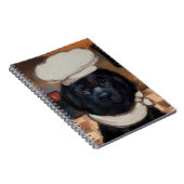 Neufundland-Hund Notizblock (Rechte Seite)