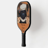 Neufundland-Hund Pickleball Schläger (Links)