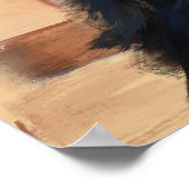 Neufundland-Hund Poster (Ecke)