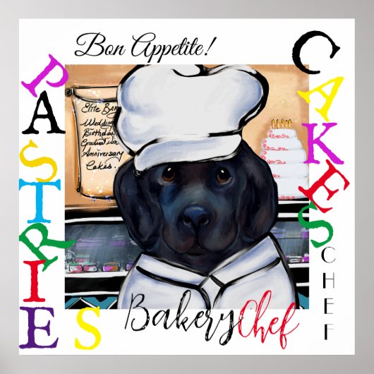 Neufundland-Hund Poster (Vorne)