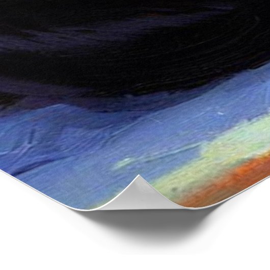 Neufundland-Hund Poster (Ecke)