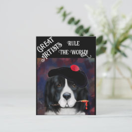 Neufundland-Hund Postkarte