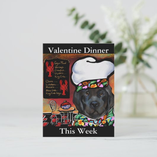 Neufundland-Hund Postkarte (Stehend Vorderseite)