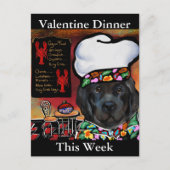 Neufundland-Hund Postkarte (Vorderseite)