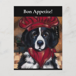 Neufundland-Hund Postkarte