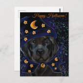 Neufundland-Hund Postkarte (Vorne/Hinten)