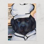 Neufundland-Hund Postkarte (Vorderseite)