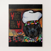 Neufundland-Hund Puzzle (Vertikal)