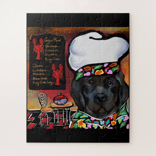 Neufundland-Hund Puzzle (Vertikal)