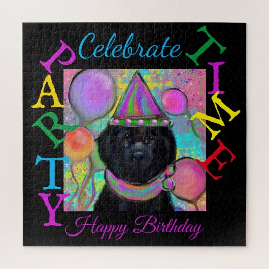 Neufundland-Hund Puzzle (Vertikal)