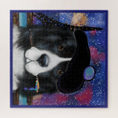 Neufundland-Hund Puzzle (Horizontal)