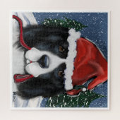 Neufundland-Hund Puzzle (Horizontal)