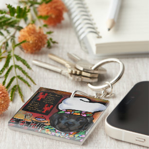 Neufundland-Hund Schlüsselanhänger